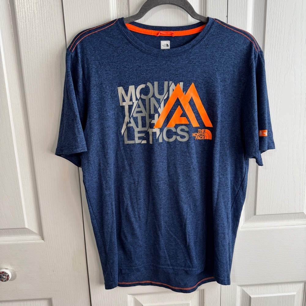 North Face mountain athletics short sleeve graphic tee size small